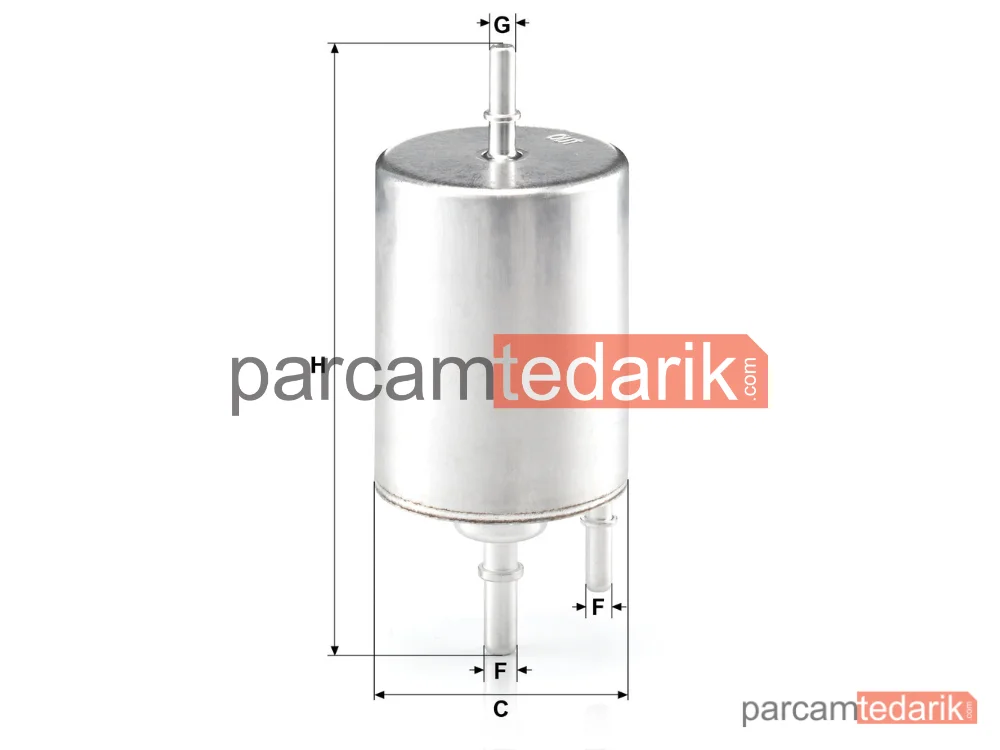 MANN FILTER WK720/4 | Yakıt Filtresi — Audi A6 3.2 FSİ 04-11