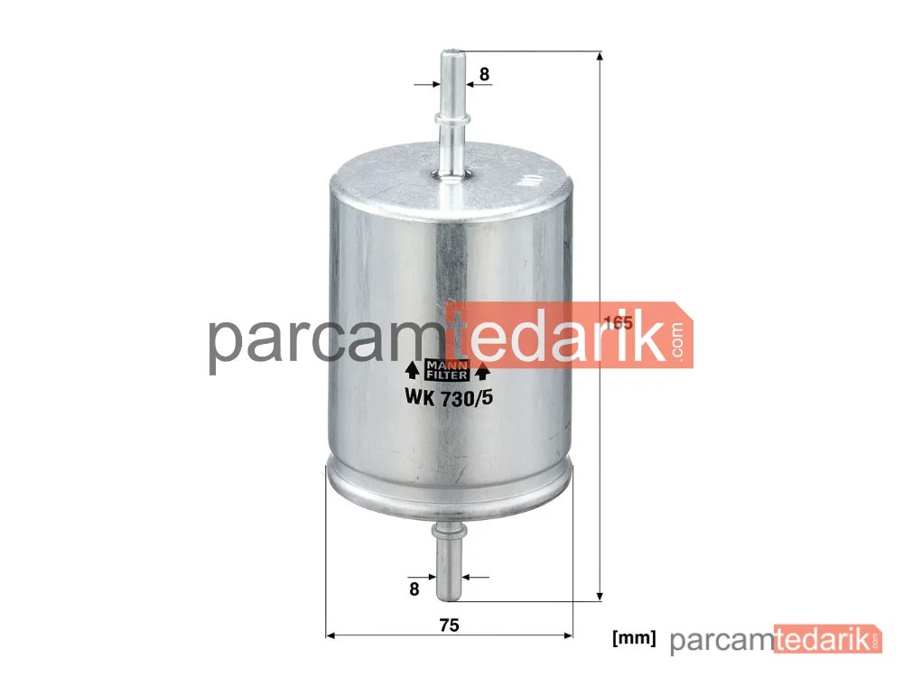 MANN FILTER WK730/5 | Yakıt Filtresi — Ford Mondeo III 1.8 16V 00-07