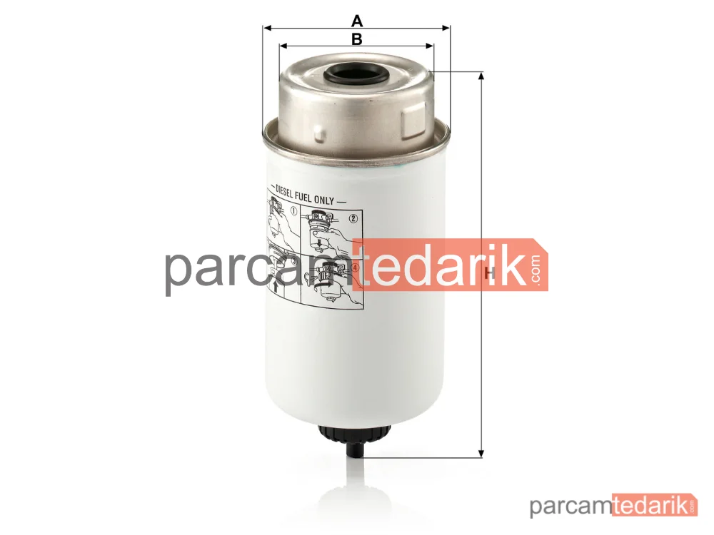 MANN FILTER WK8014 | Yakıt Filtresi — Renault Trucks Mascott 99-04