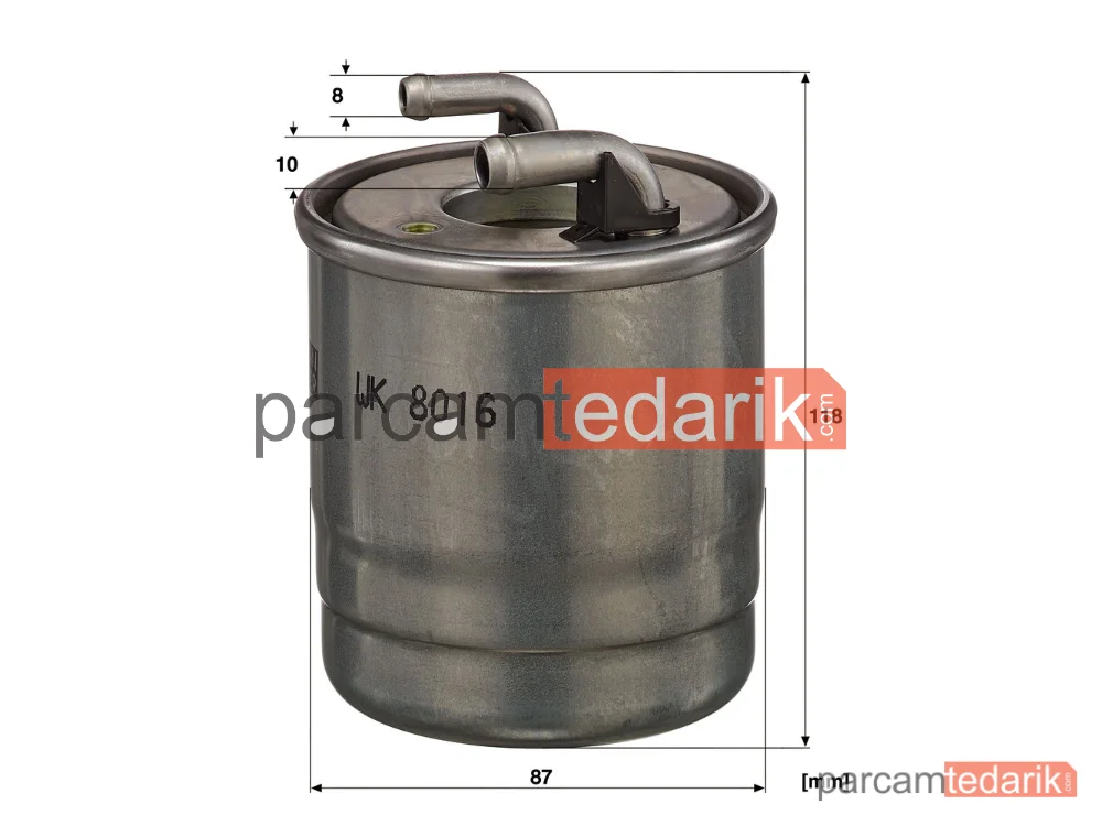 MANN FILTER WK8016X | Yakıt Filtresi — Mercedes-Benz GL Serisi X164 09-12