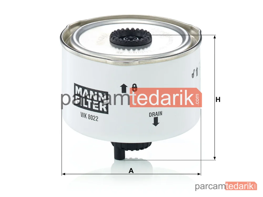 MANN FILTER WK8022X | Yakıt Filtresi — Land Rover Range Rover Sport 2.7 D 4X4 05-13