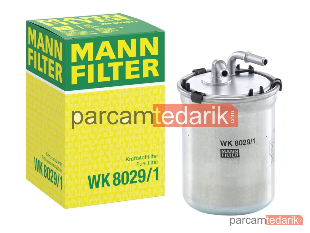MANN FILTER WK8029/1 | Yakıt Filtresi — Volkswagen Polo .2 TDİ 09=>, .4 TDİ 14=>, Audi A1 2.0 TDİ 11-15