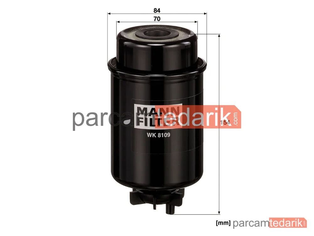 MANN FILTER WK8109 | Endüstriyel Filtre