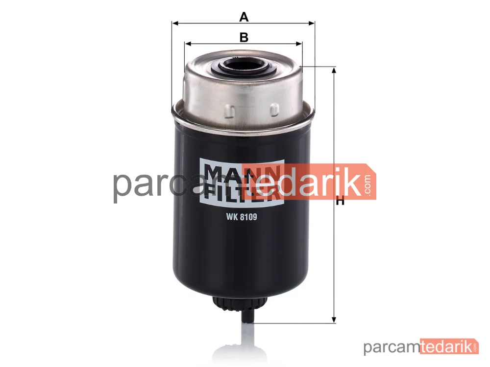 MANN FILTER WK8109 | Endüstriyel Filtre