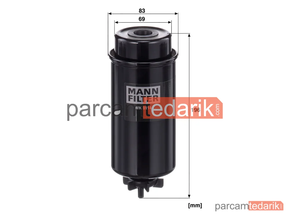 MANN FILTER WK8114 | Endüstriyel Filtre