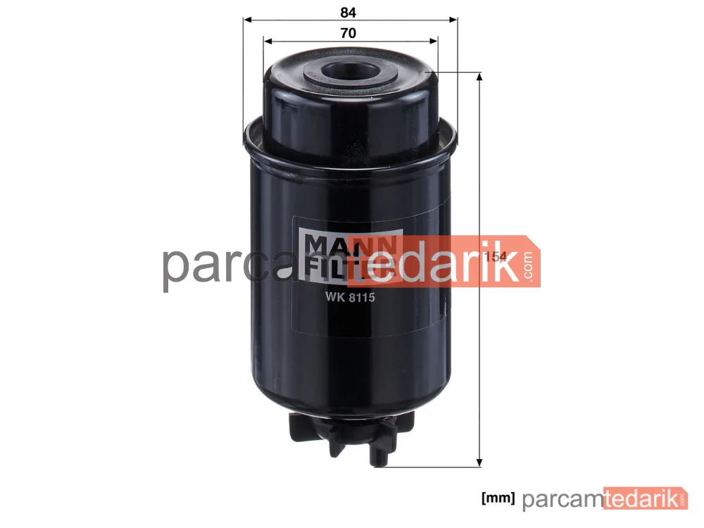 MANN FILTER WK8115 | Endüstriyel Filtre