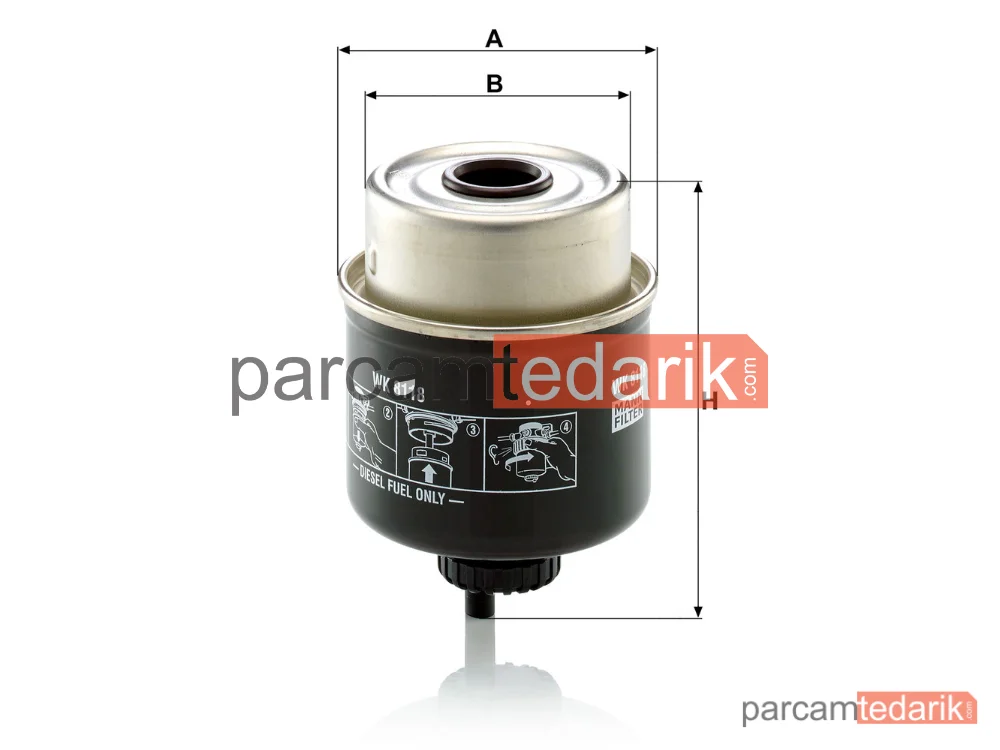 MANN FILTER WK8118 | Endüstriyel Filtre