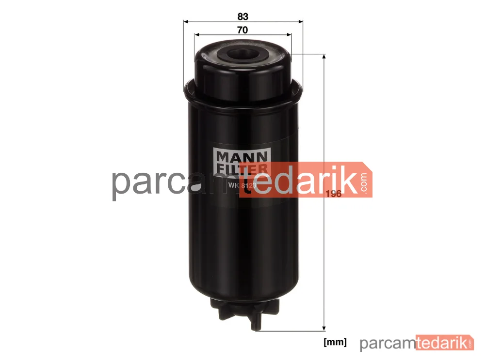 MANN FILTER WK8123 | Endüstriyel Filtre