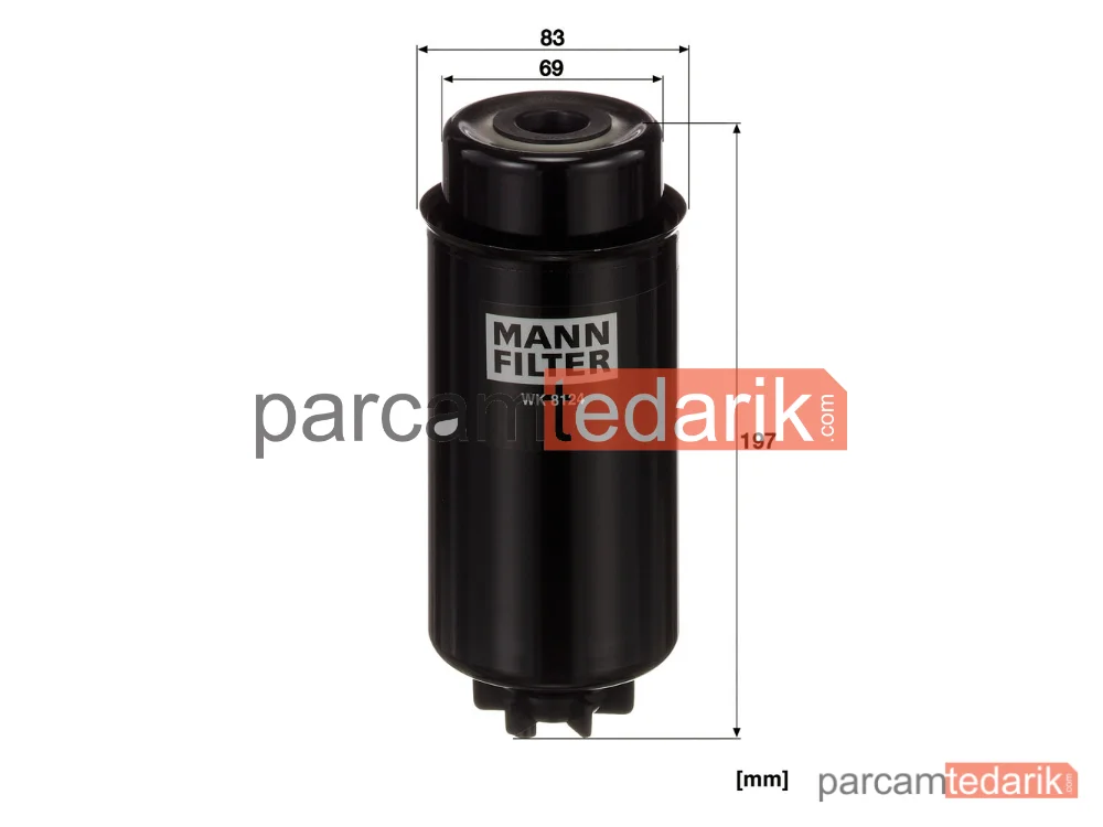MANN FILTER WK8124 | Endüstriyel Filtre