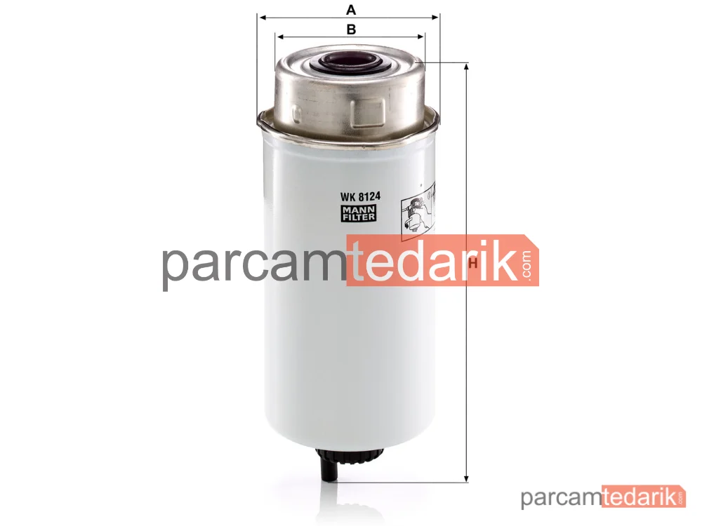 MANN FILTER WK8124 | Endüstriyel Filtre
