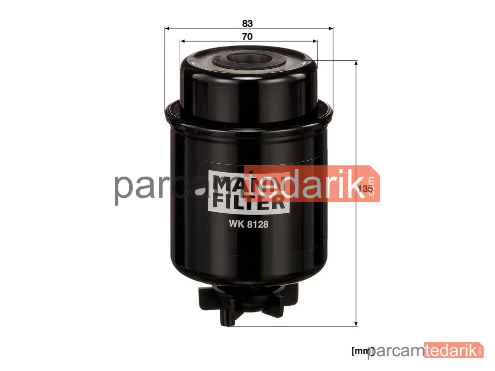 MANN FILTER WK8128 | Endüstriyel Filtre