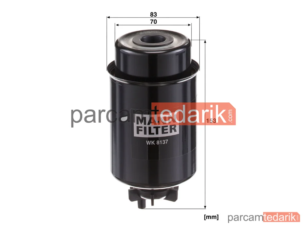 MANN FILTER WK8137 | Endüstriyel Filtre
