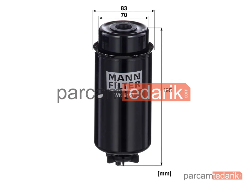 MANN FILTER WK8161 | Endüstriyel Filtre
