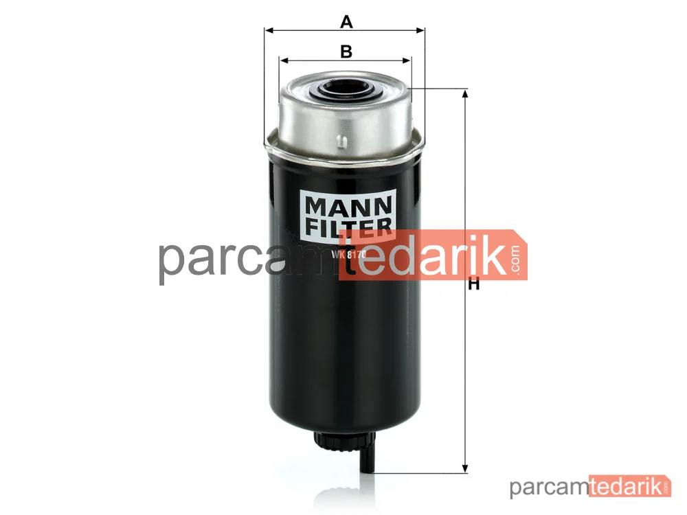 MANN FILTER WK8170 | Endüstriyel Filtre