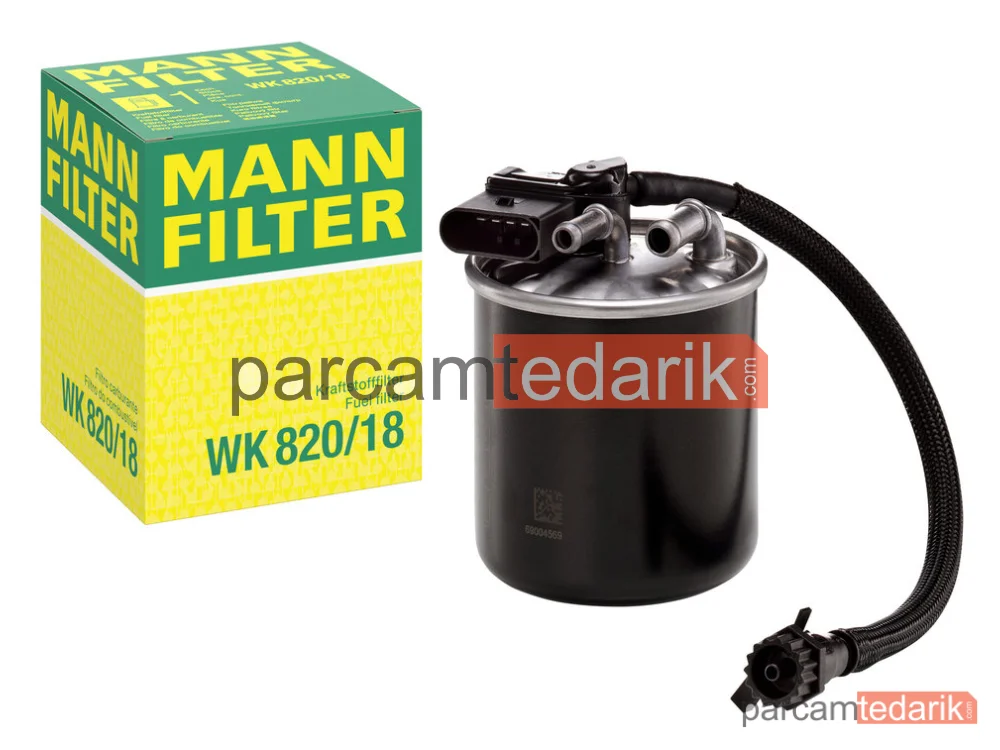 MANN FILTER WK820/18 | Yakıt Filtresi — Sensörlü Mercedes-Benz Sprinter 906 06=>