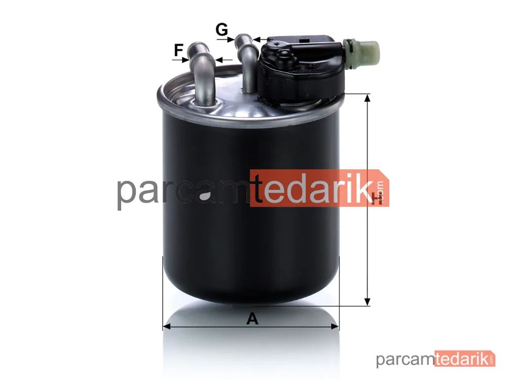 MANN FILTER WK820/22 | Yakıt Filtresi — Mercedes-Benz A Serisi W176 12-18