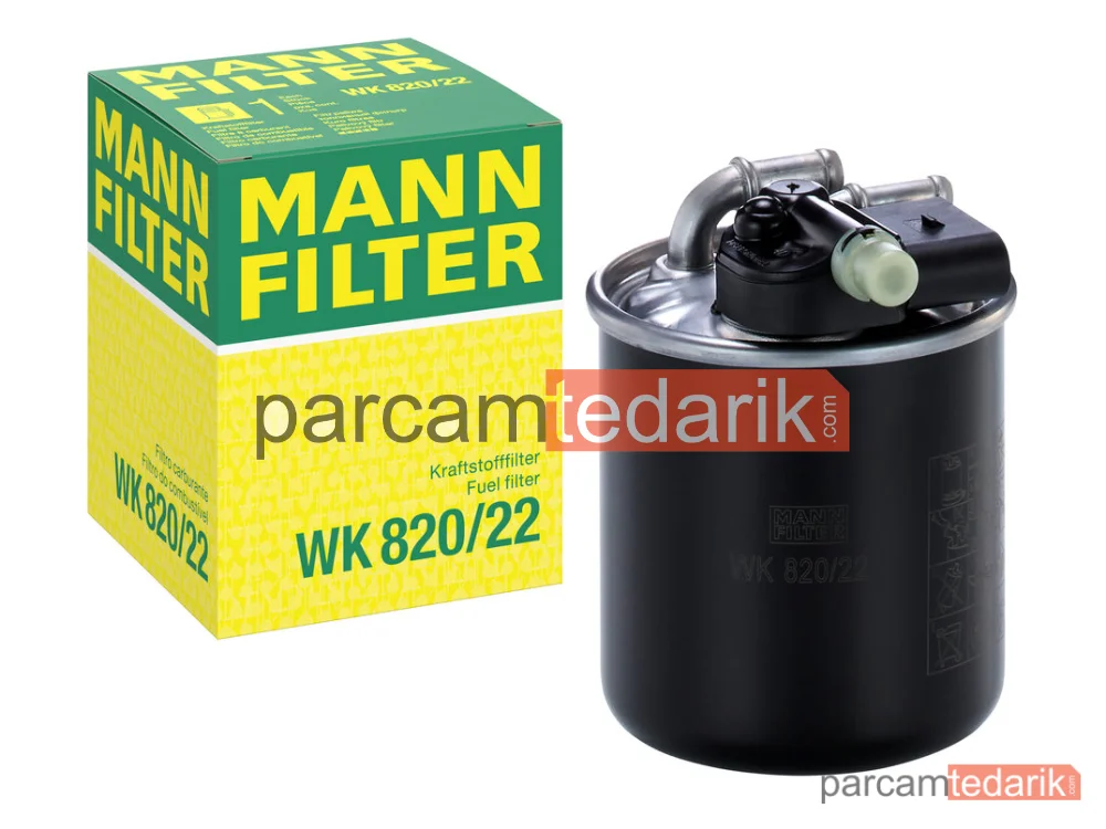 MANN FILTER WK820/22 | Yakıt Filtresi — Mercedes-Benz A Serisi W176 12-18