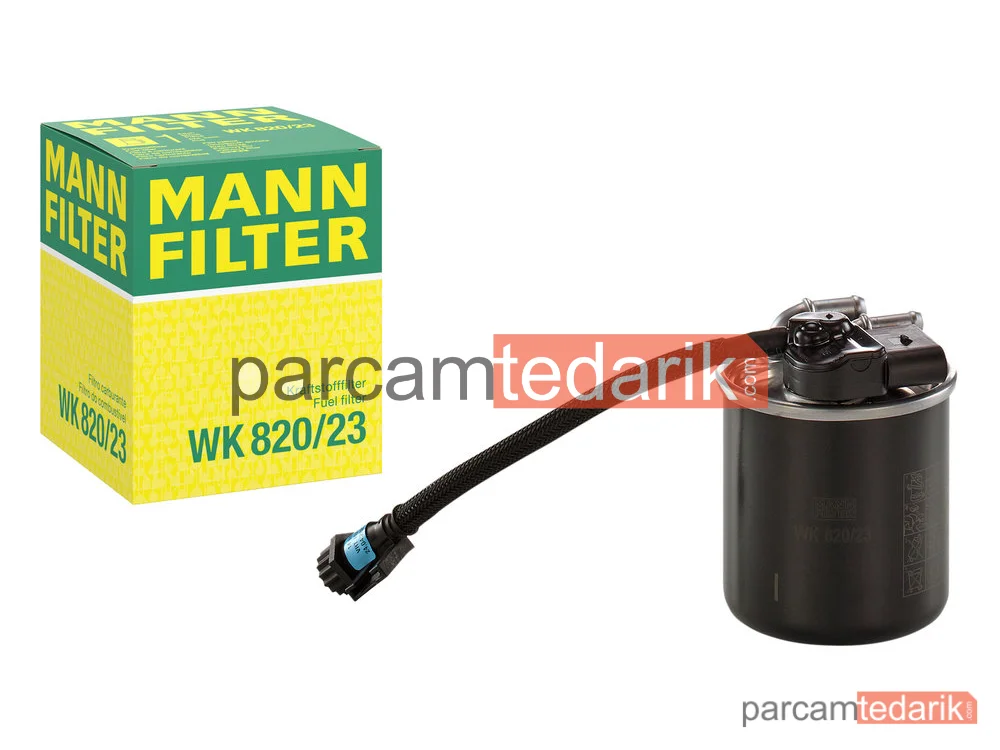 MANN FILTER WK820/23 | Yakıt Filtresi — Mercedes OM651 W204 S204 W212 C207 W166 X204 W639 W447 B906 B907 B910