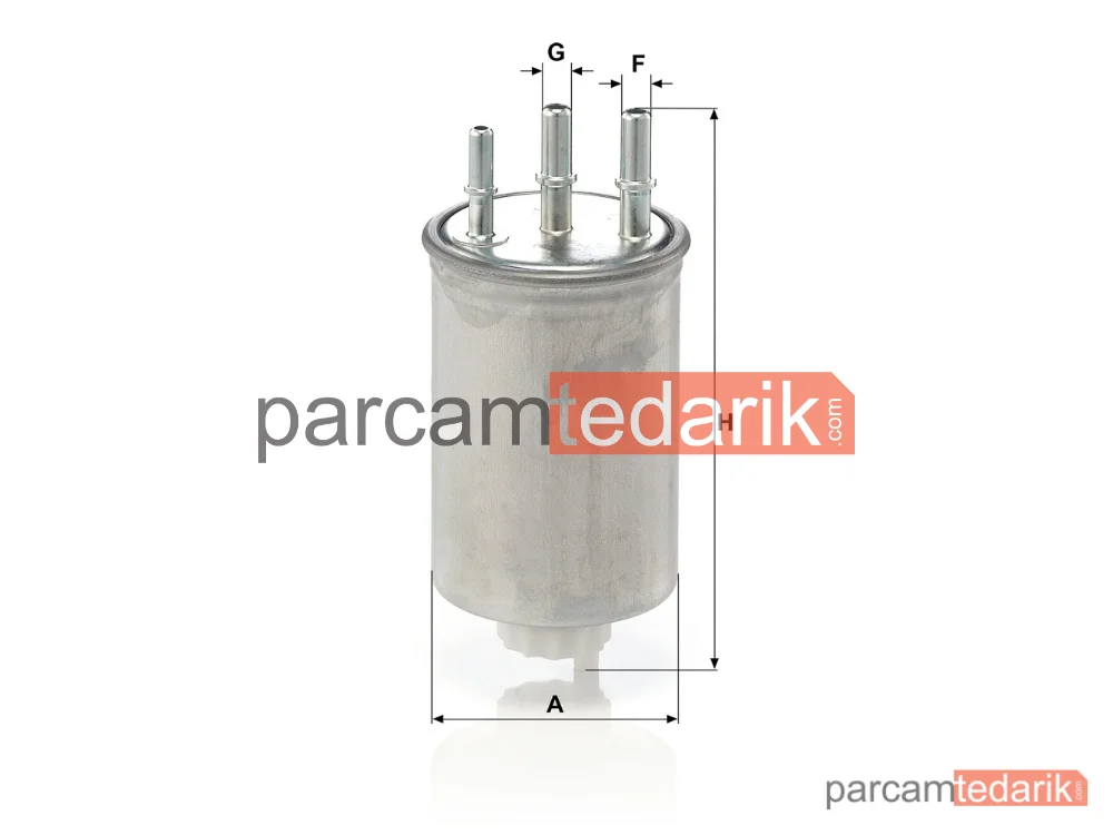MANN FILTER WK829/6 | Yakıt Filtresi — SsangYong Kyron 2.0 XDİ 05=>