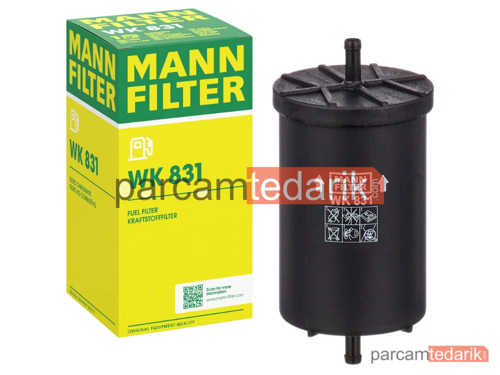 MANN FILTER WK831 | Yakıt Filtresi — Mercedes-Benz SL R129 89-92