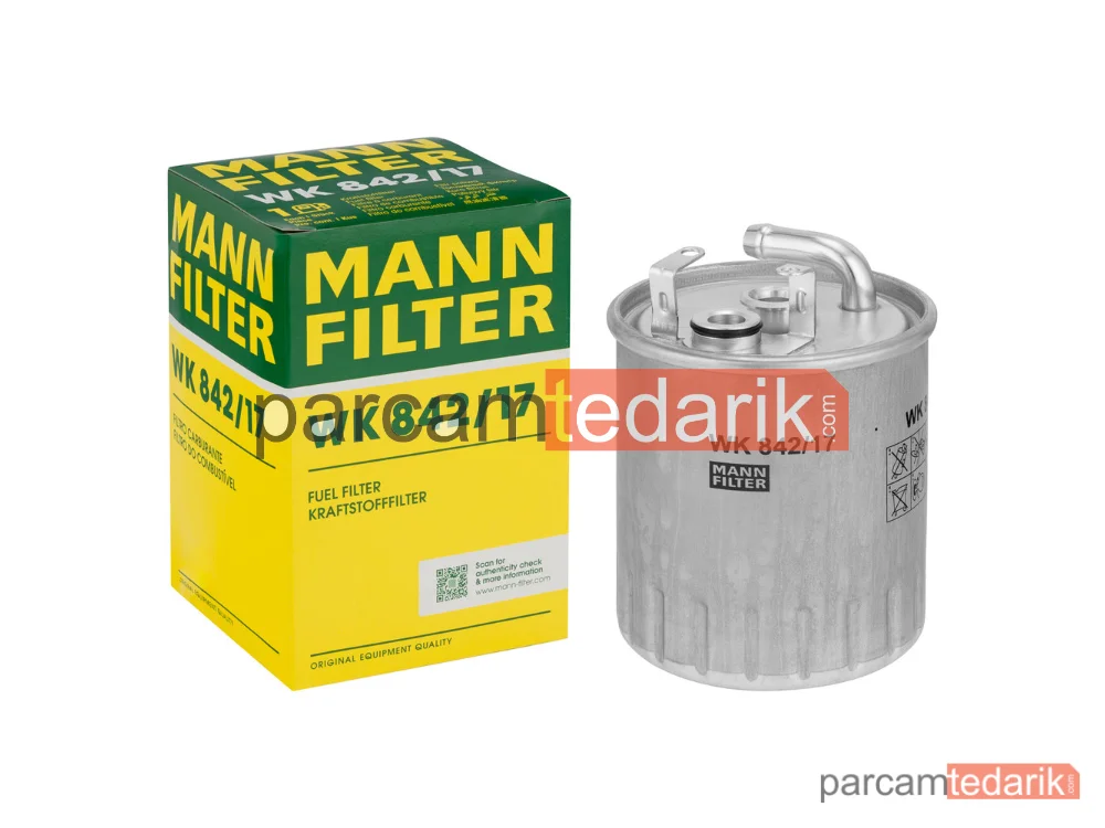 MANN FILTER WK842/17 | Yakıt Filtresi — Mercedes-Benz A Serisi W168 98-04