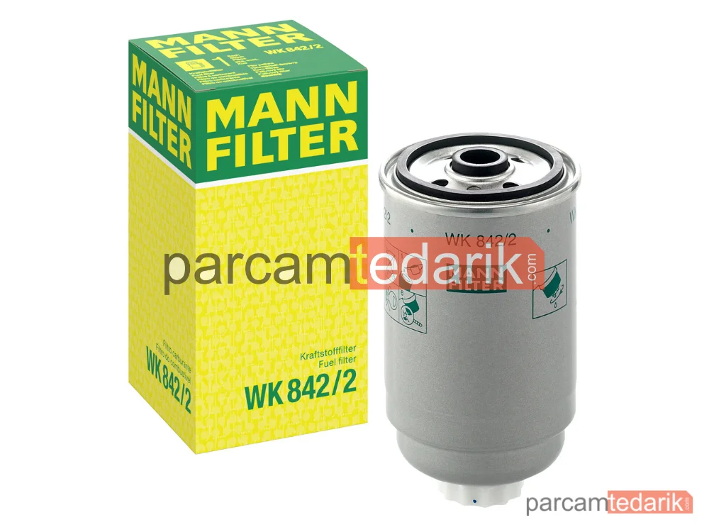 MANN FILTER WK842/2 | Yakıt Filtresi — Alfa Rome 6 .5 TD 81-86, 33 1.8 TD 86-90