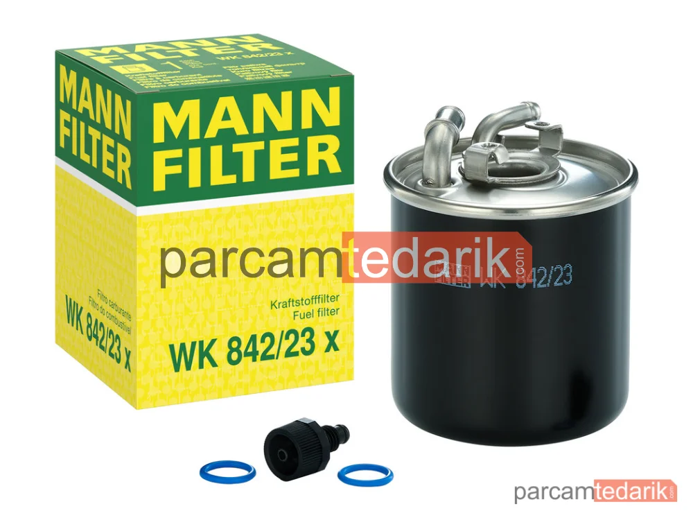 MANN FILTER WK842/23X | Yakıt Filtresi — Mercedes-Benz A Serisi W169 04-12, C Serisi W203 03-07