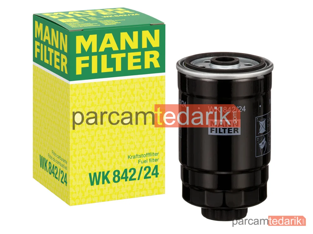 MANN FILTER WK842/24 | Yakıt Filtresi — Saab 9-3 1.9 TİD 04-15