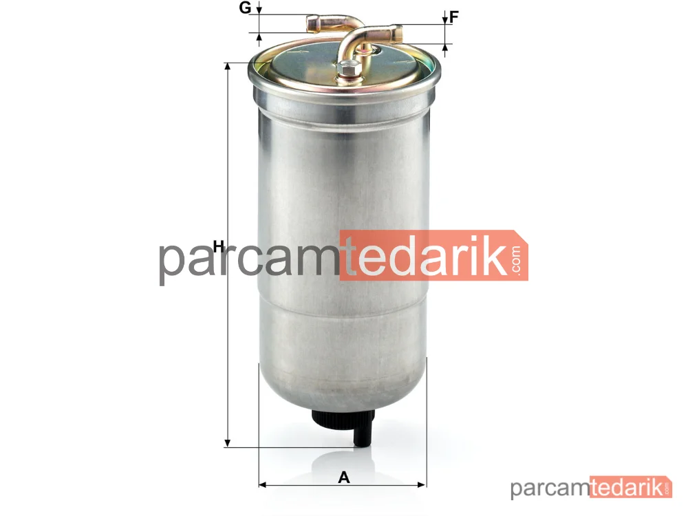 MANN FILTER WK853/16 | Yakıt Filtresi — Honda Accord VII 2.2 İ-Ctdi 04-08