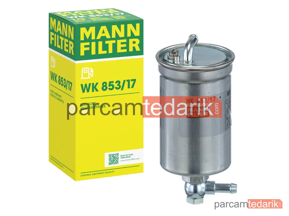 MANN FILTER WK853/17 | Yakıt Filtresi — Audi A4 2.7 TDİ 05-08