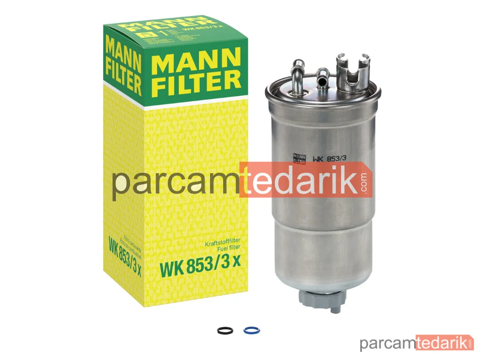 MANN FILTER WK853/3X | Yakıt Filtresi — Volkswagen LT 28-35 II 2.5 TDİ 99-06