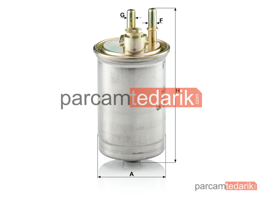 MANN FILTER WK853/7 | Yakıt Filtresi — Ford Transit Connect 1.8 Dİ 02-13