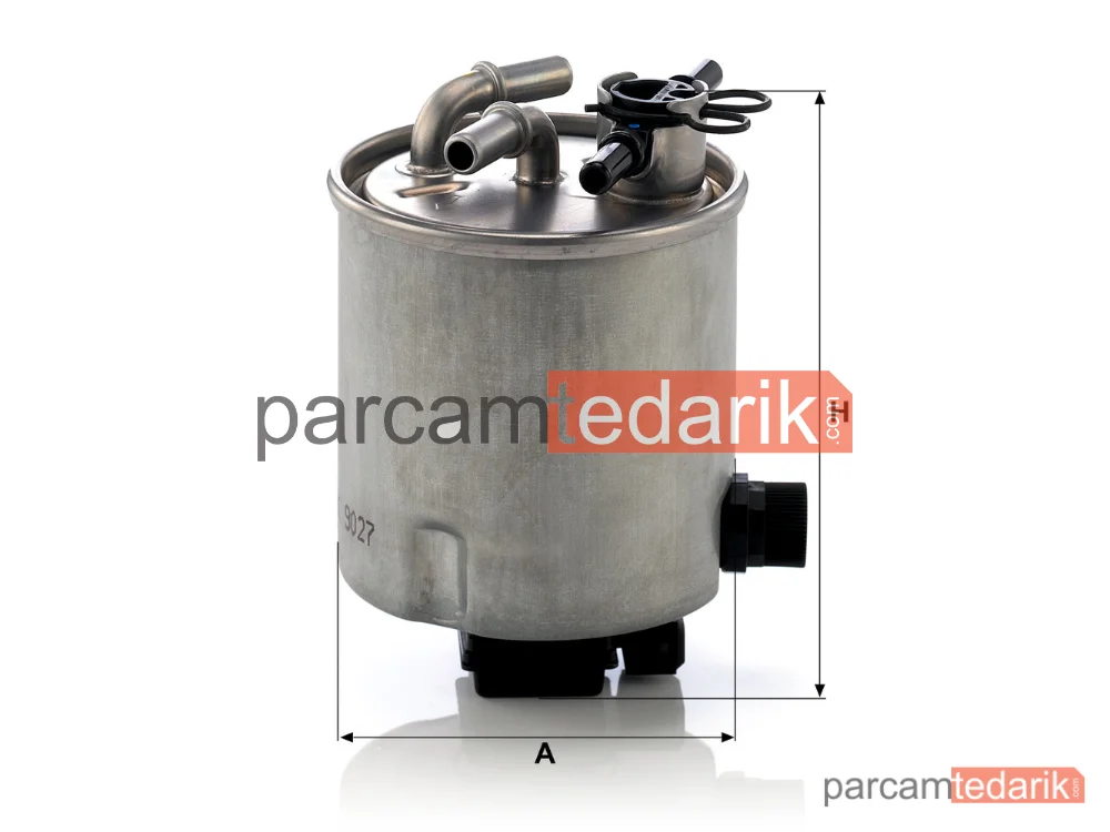 MANN FILTER WK9027 | Yakıt Filtresi — Renault Koleos I 2.0 DCİ 08=>, Nissan Qashqai 1.5 DCİ 07-13