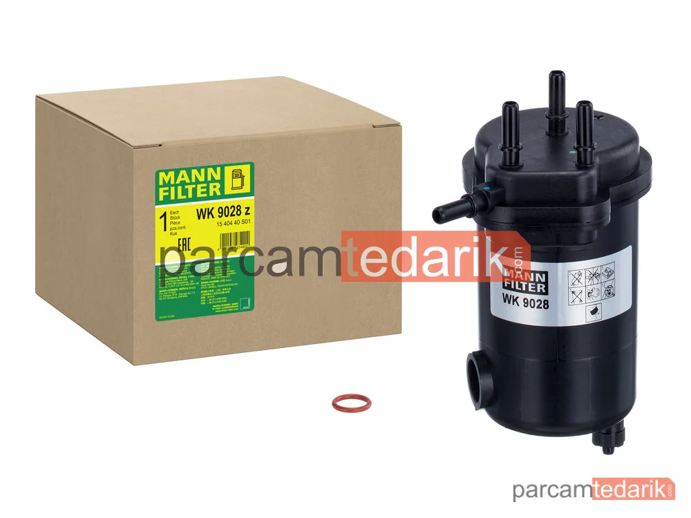 MANN FILTER WK9028Z | Yakıt Filtresi — Renault Clio II 1.5 DCİ 01-10, Clio Symbol 1.5 DCİ 01=>