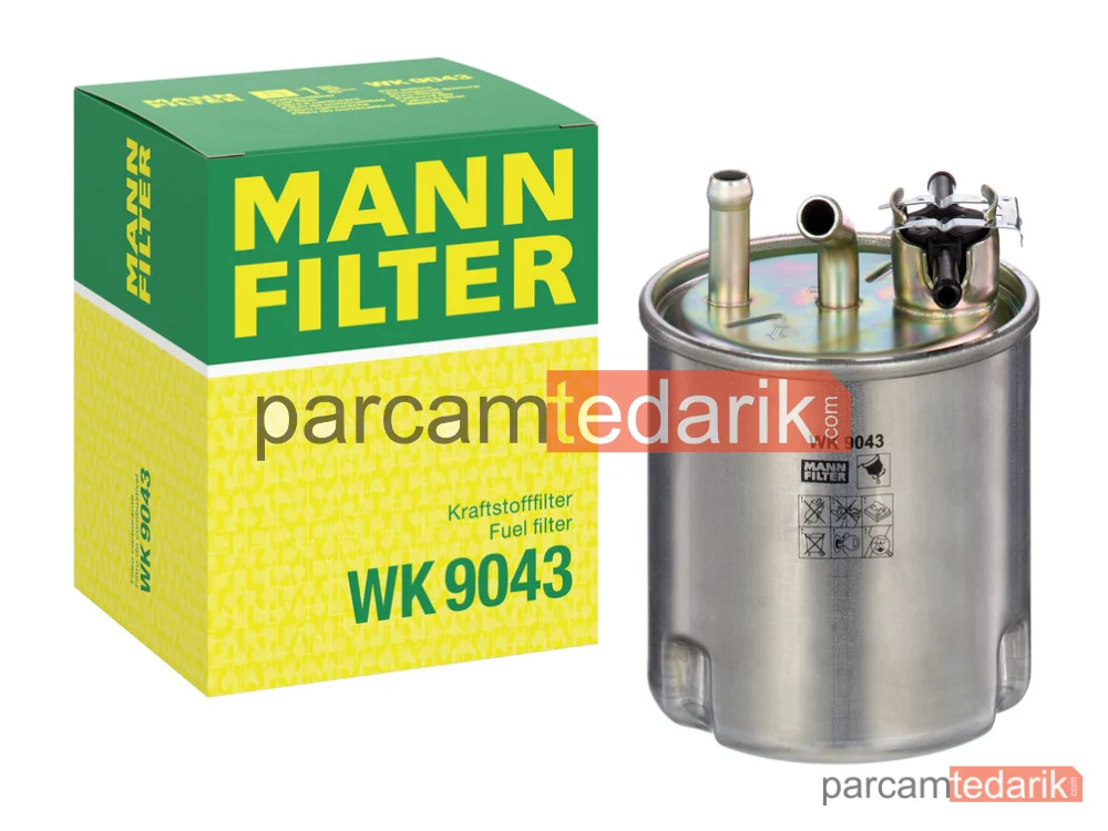 MANN FILTER WK9043 | Yakıt Filtresi — Nissan Qcabstar 35.14 DCİ 06-13