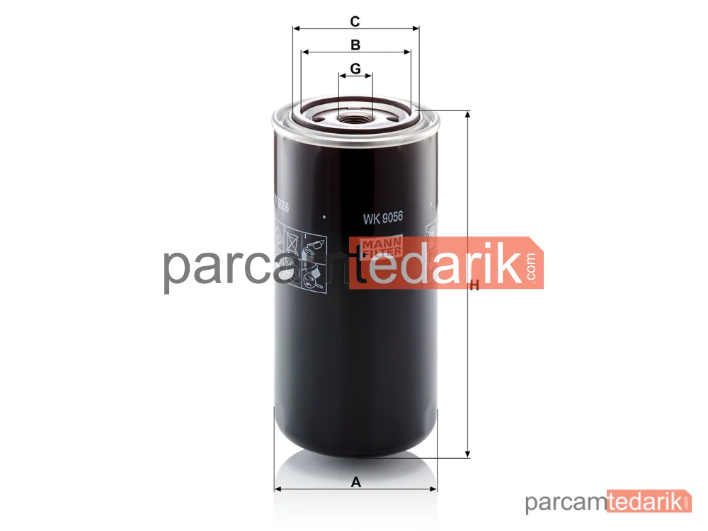 MANN FILTER WK9056 | Yakıt Filtresi