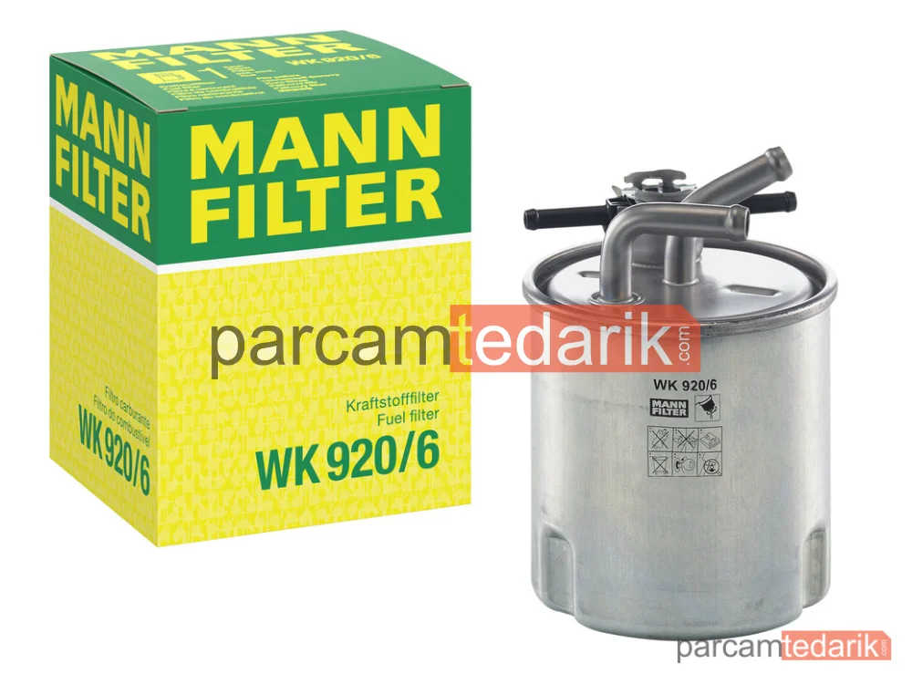 MANN FILTER WK920/6 | Yakıt Filtresi — Nissan Pathfinder III 2.5 DCİ 05=>