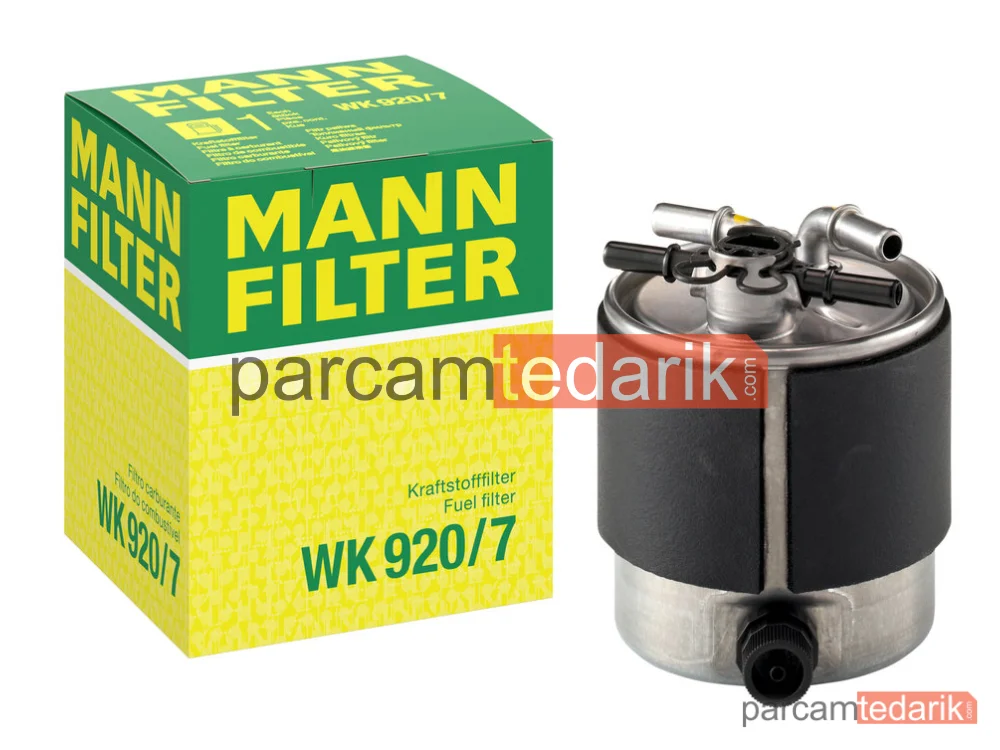 MANN FILTER WK920/7 | Yakıt Filtresi — Nissan Qashqai / Qashqai +2 I 1.5 DCİ 07-13