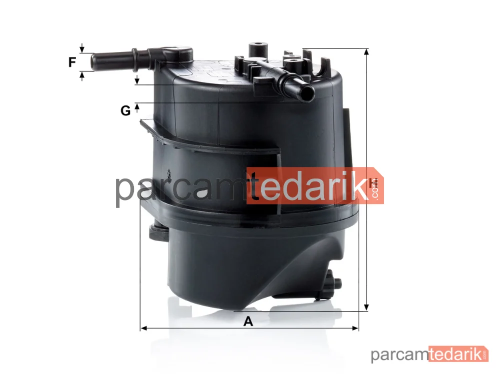MANN FILTER WK939 | Yakıt Filtresi — Citroen Xsara 1.4 HDİ 03-05
