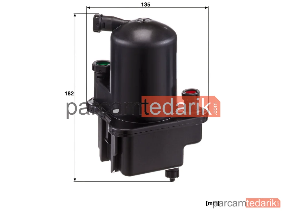 MANN FILTER WK939/11X | Yakıt Filtresi — Renault Clio III 1.5 DCİ 05-14, Modus / Grand Modus 1.5 DCİ 04=>