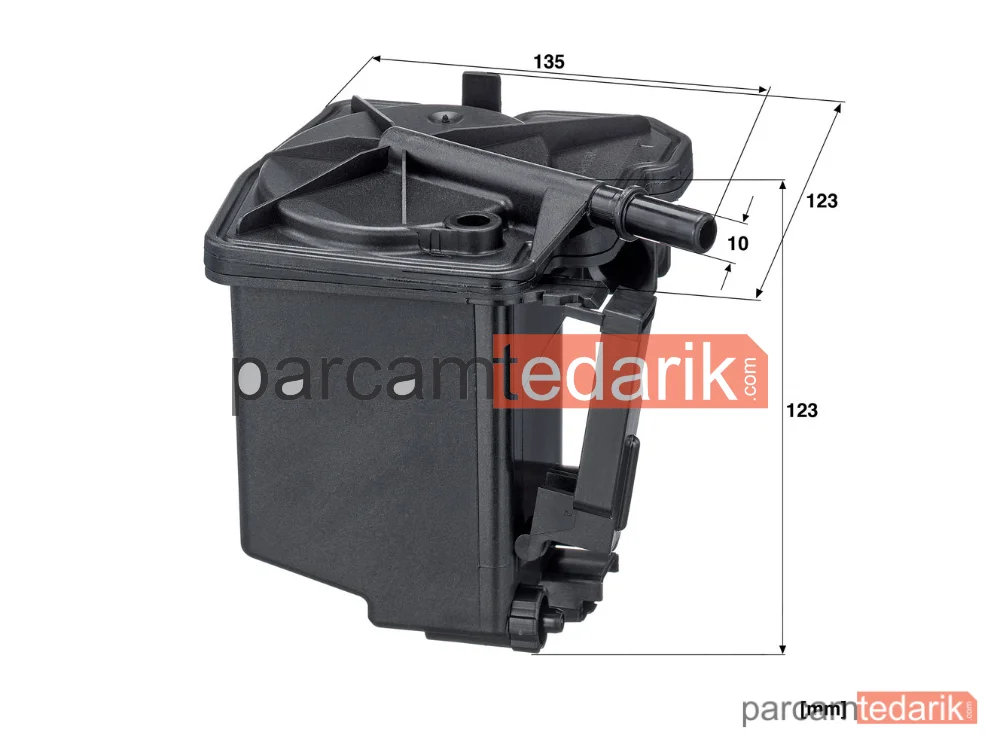 MANN FILTER WK939/2Z | Yakıt Filtresi — Peugeot 207 1.6 HDİ 110 FAP 109HP 02/06