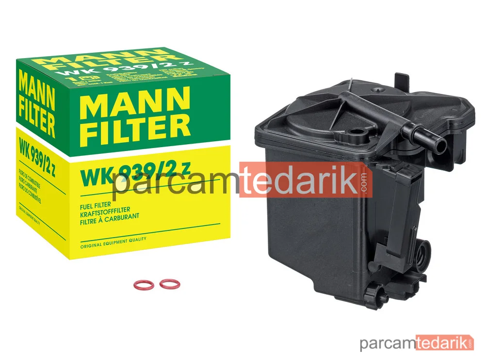 MANN FILTER WK939/2Z | Yakıt Filtresi — Peugeot 207 1.6 HDİ 110 FAP 109HP 02/06