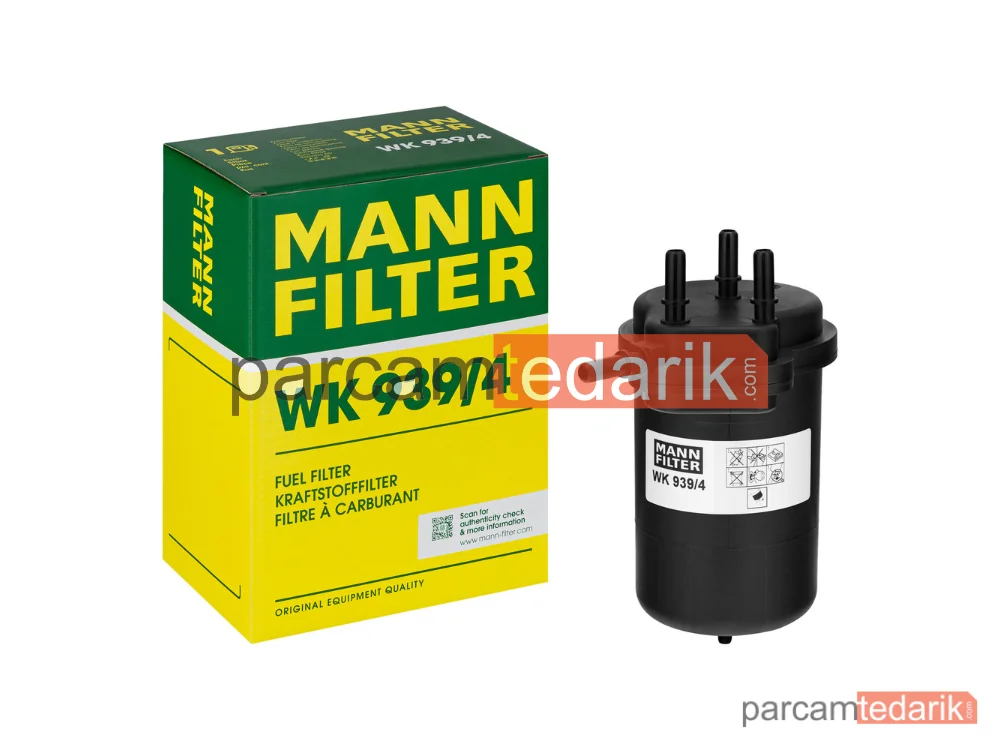 MANN FILTER WK939/4 | Yakıt Filtresi — Renault Megane II 1.5 DCİ 02-08