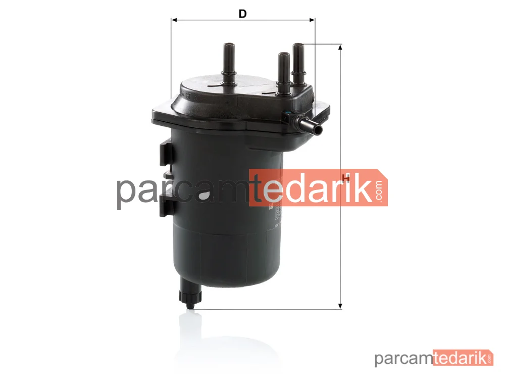 MANN FILTER WK939/5 | Yakıt Filtresi — Renault Megane II 1. DCİ 02-08