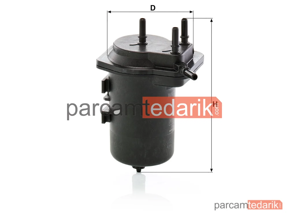 MANN FILTER WK939/6 | Yakıt Filtresi — Renault Clio II 1.5 DCİ 01-10, Clio Symbol 1.5 DCİ 01=>