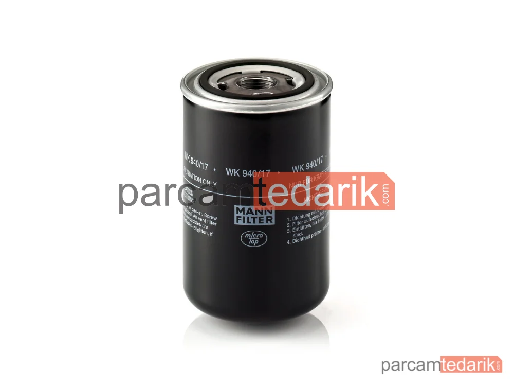 MANN FILTER WK940/17 | Yakıt Filtresi — MTU