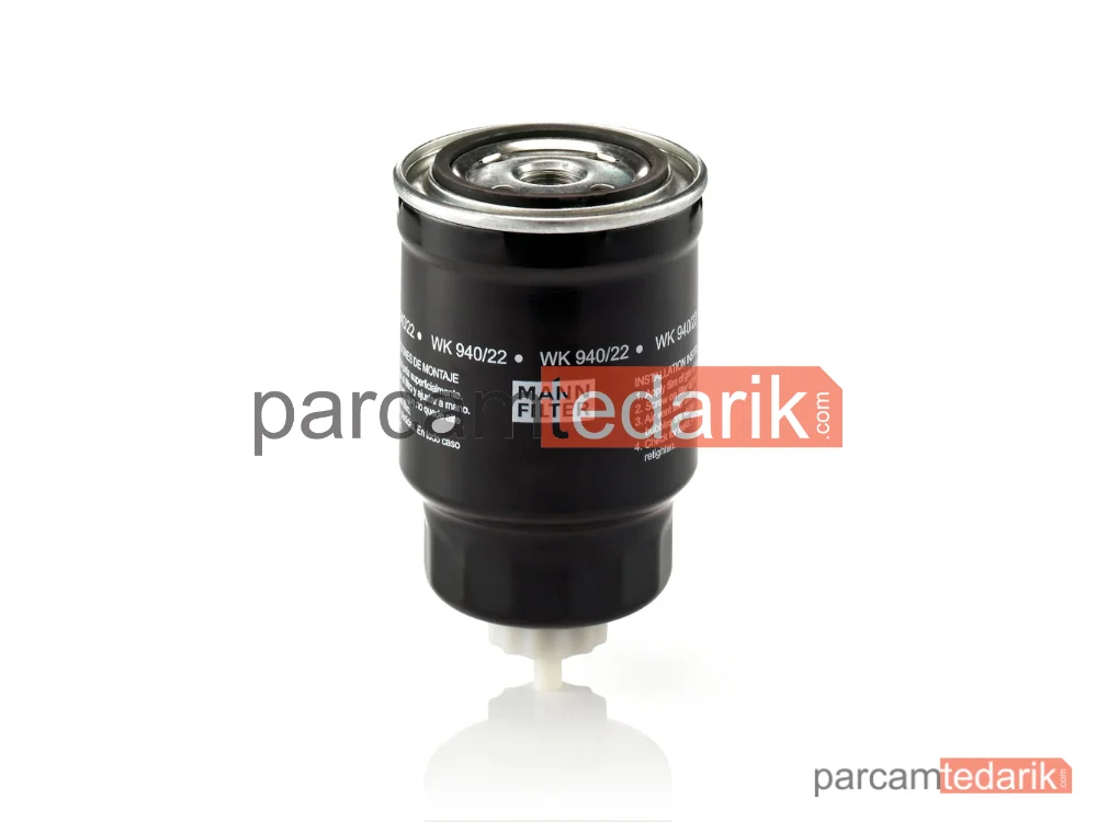 MANN FILTER WK940/22 | Yakıt Filtresi — Nissan Primera 2.2 Dİ 02-07