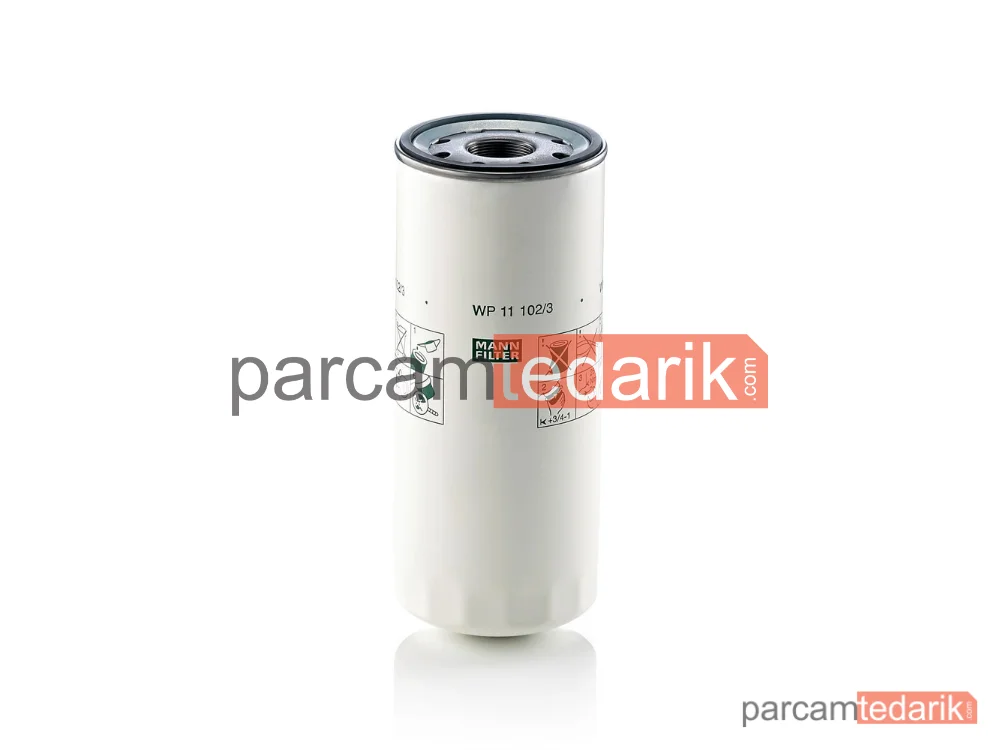 WP11102/3 | Yağ Filtresi — Renault Trucks Kerax 05=>, Premium 00=>, Premium 2 05=>, Magnum 04-06