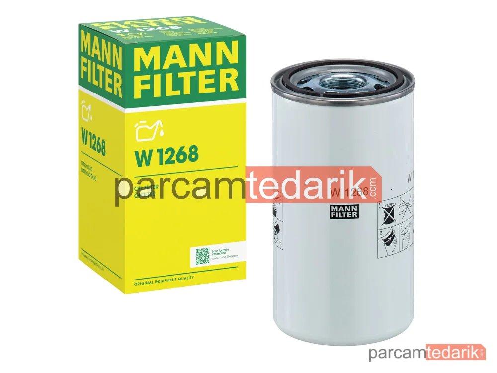MANN FILTER W1268 | Endüstriyel Filtre