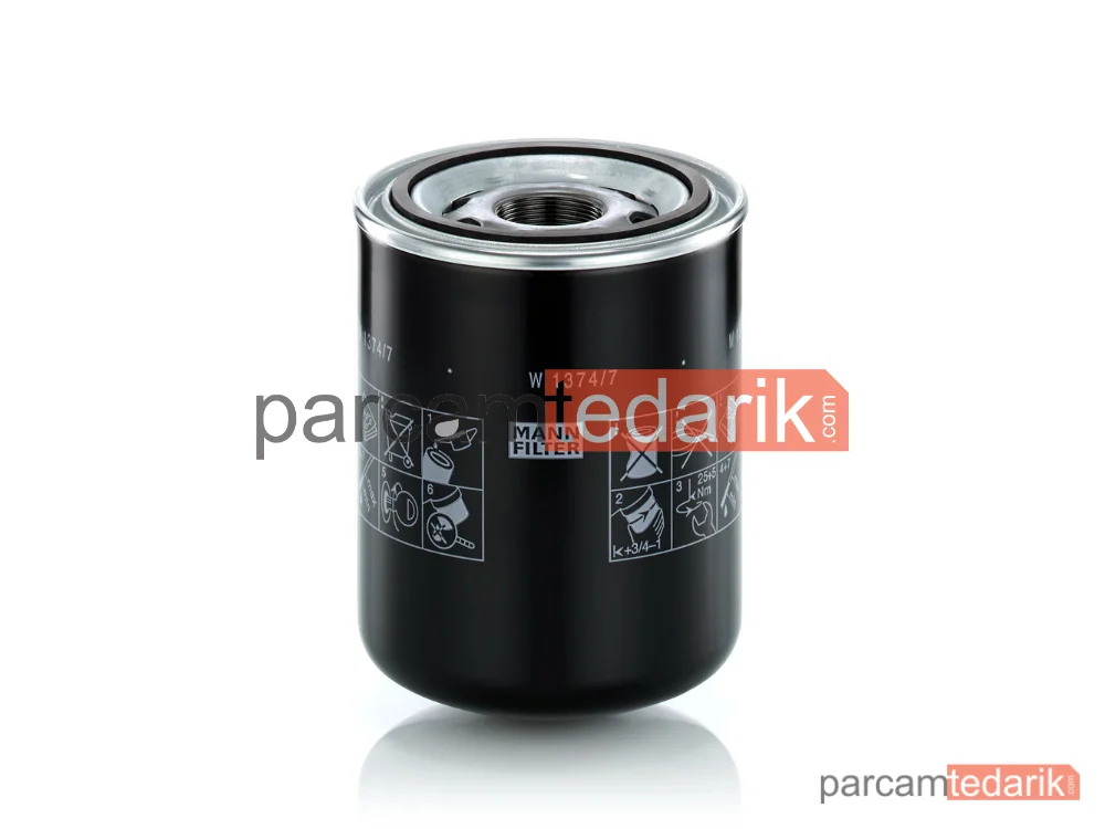 MANN FILTER W1374/7 | Endüstriyel Filtre